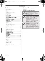 Preview for 184 page of Husqvarna 243RJ Operator'S Manual