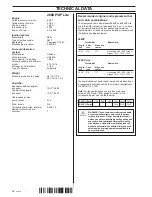 Preview for 34 page of Husqvarna 288XP Lite Operator'S Manual