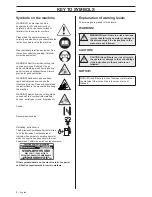 Preview for 2 page of Husqvarna 3122 k Operator'S Manual