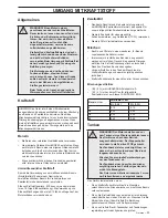 Preview for 33 page of Husqvarna 3122 k Operator'S Manual