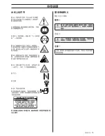 Preview for 73 page of Husqvarna 3122 k Operator'S Manual