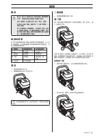 Preview for 79 page of Husqvarna 3122 k Operator'S Manual