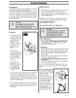 Preview for 17 page of Husqvarna 322 L Operator'S Manual