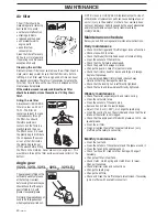 Preview for 20 page of Husqvarna 322 L Operator'S Manual