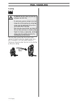 Preview for 12 page of Husqvarna 324HDA55X series Operator'S Manual