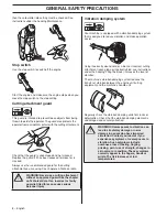 Preview for 8 page of Husqvarna 324RX Series Operator'S Manual