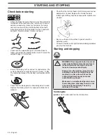 Preview for 20 page of Husqvarna 324RX Series Operator'S Manual