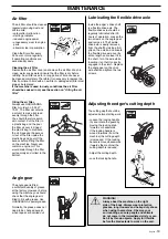 Preview for 19 page of Husqvarna 325EX SERIES Operator'S Manual