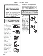 Preview for 4 page of Husqvarna 325RX Series Operator'S Manual