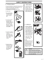 Preview for 9 page of Husqvarna 325RX Series Operator'S Manual