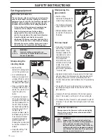 Preview for 10 page of Husqvarna 325RX Series Operator'S Manual