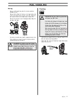 Preview for 17 page of Husqvarna 326R X-SERIES Operator'S Manual