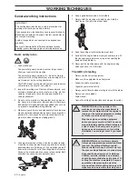 Preview for 20 page of Husqvarna 326R X-SERIES Operator'S Manual