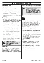 Preview for 14 page of Husqvarna 327RJX series Operator'S Manual