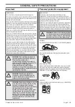 Preview for 33 page of Husqvarna 327RJX series Operator'S Manual