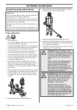 Preview for 45 page of Husqvarna 327RJX series Operator'S Manual