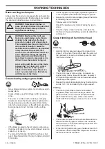 Preview for 46 page of Husqvarna 327RJX series Operator'S Manual