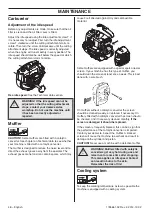 Preview for 48 page of Husqvarna 327RJX series Operator'S Manual