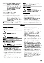 Preview for 191 page of Husqvarna 333R Mark II Operator'S Manual