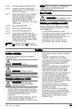 Preview for 207 page of Husqvarna 333R Mark II Operator'S Manual