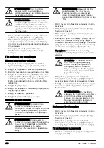 Preview for 430 page of Husqvarna 333R Mark II Operator'S Manual