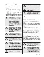 Preview for 7 page of Husqvarna 334T Operator'S Manual