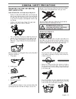 Preview for 13 page of Husqvarna 334T Operator'S Manual