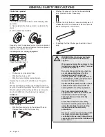 Preview for 16 page of Husqvarna 334T Operator'S Manual