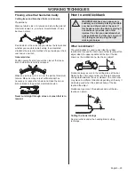 Preview for 29 page of Husqvarna 334T Operator'S Manual