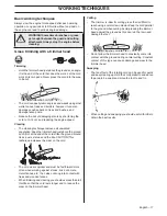 Preview for 17 page of Husqvarna 335LS Operator'S Manual