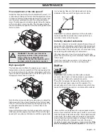 Preview for 19 page of Husqvarna 335LS Operator'S Manual