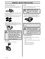 Preview for 10 page of Husqvarna 336 EPA I Operator'S Manual