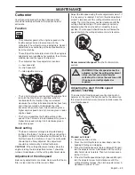 Preview for 69 page of Husqvarna 355FRM Operator'S Manual