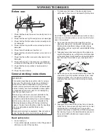 Preview for 21 page of Husqvarna 357XP 359 Operator'S Manual