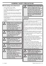 Preview for 10 page of Husqvarna 445 EPA II, 445e EPA II, 450e Operator'S Manual