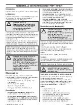 Preview for 63 page of Husqvarna 445 EPA II, 445e EPA II, 450e Operator'S Manual