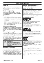 Preview for 75 page of Husqvarna 445 EPA II, 445e EPA II, 450e Operator'S Manual