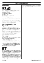 Preview for 78 page of Husqvarna 445 EPA II, 445e EPA II, 450e Operator'S Manual