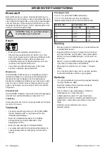 Preview for 92 page of Husqvarna 445 EPA II, 445e EPA II, 450e Operator'S Manual