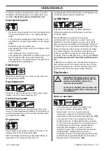 Preview for 100 page of Husqvarna 445 EPA II, 445e EPA II, 450e Operator'S Manual