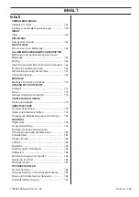 Preview for 163 page of Husqvarna 445 EPA II, 445e EPA II, 450e Operator'S Manual