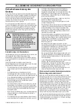 Preview for 167 page of Husqvarna 445 EPA II, 445e EPA II, 450e Operator'S Manual