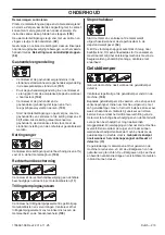 Preview for 213 page of Husqvarna 445 EPA II, 445e EPA II, 450e Operator'S Manual