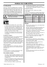 Preview for 261 page of Husqvarna 445 EPA II, 445e EPA II, 450e Operator'S Manual