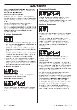 Preview for 272 page of Husqvarna 445 EPA II, 445e EPA II, 450e Operator'S Manual