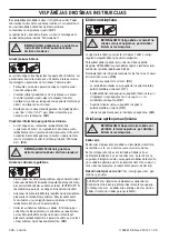 Preview for 338 page of Husqvarna 445 EPA II, 445e EPA II, 450e Operator'S Manual