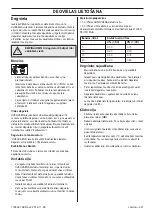 Preview for 341 page of Husqvarna 445 EPA II, 445e EPA II, 450e Operator'S Manual