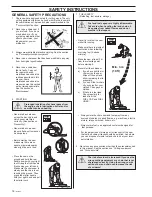 Preview for 18 page of Husqvarna 45 Operator'S Manual