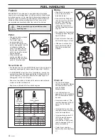 Preview for 26 page of Husqvarna 45 Operator'S Manual