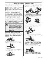 Preview for 9 page of Husqvarna 455 Rancher II Operator'S Manual